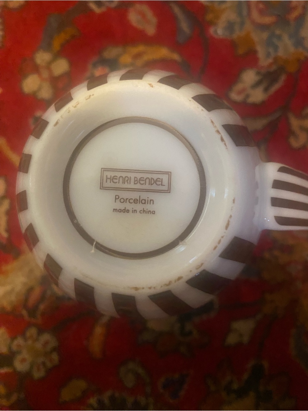 Henri Bendel Striped Large MUG - Picture 4 of 11